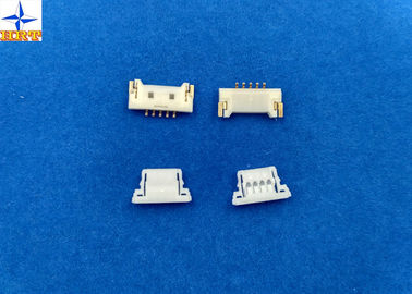ロックが付いている 1.25mm ピッチ usb のサーキット ボード ワイヤー コネクターは PA66/LCP 材料を構成します