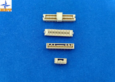 中国 180程度1.25mmピッチ真鍮ピンPCBのコネクターが付いている縦SMTのウエファーのコネクター 工場